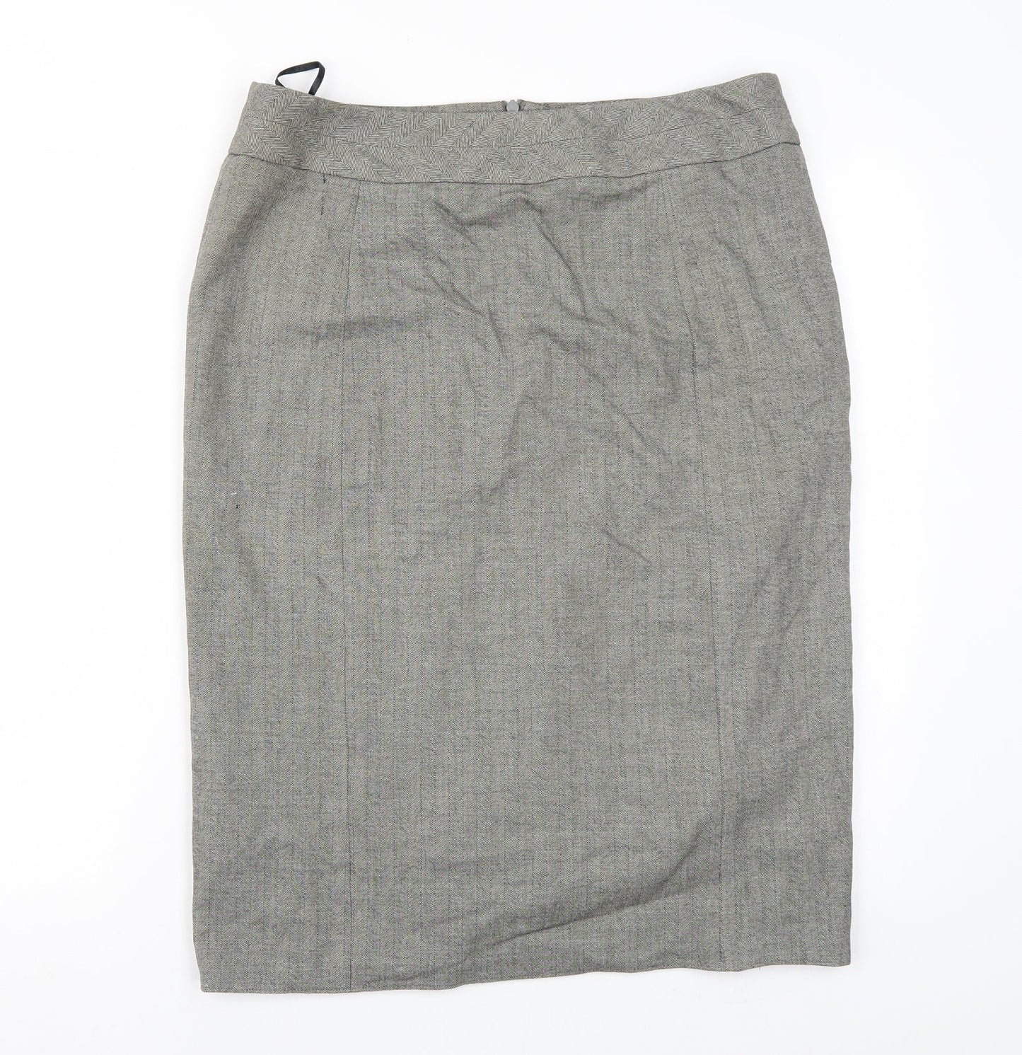 collection Womens Beige   A-Line Skirt Size 14