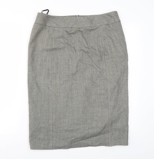 collection Womens Beige   A-Line Skirt Size 14