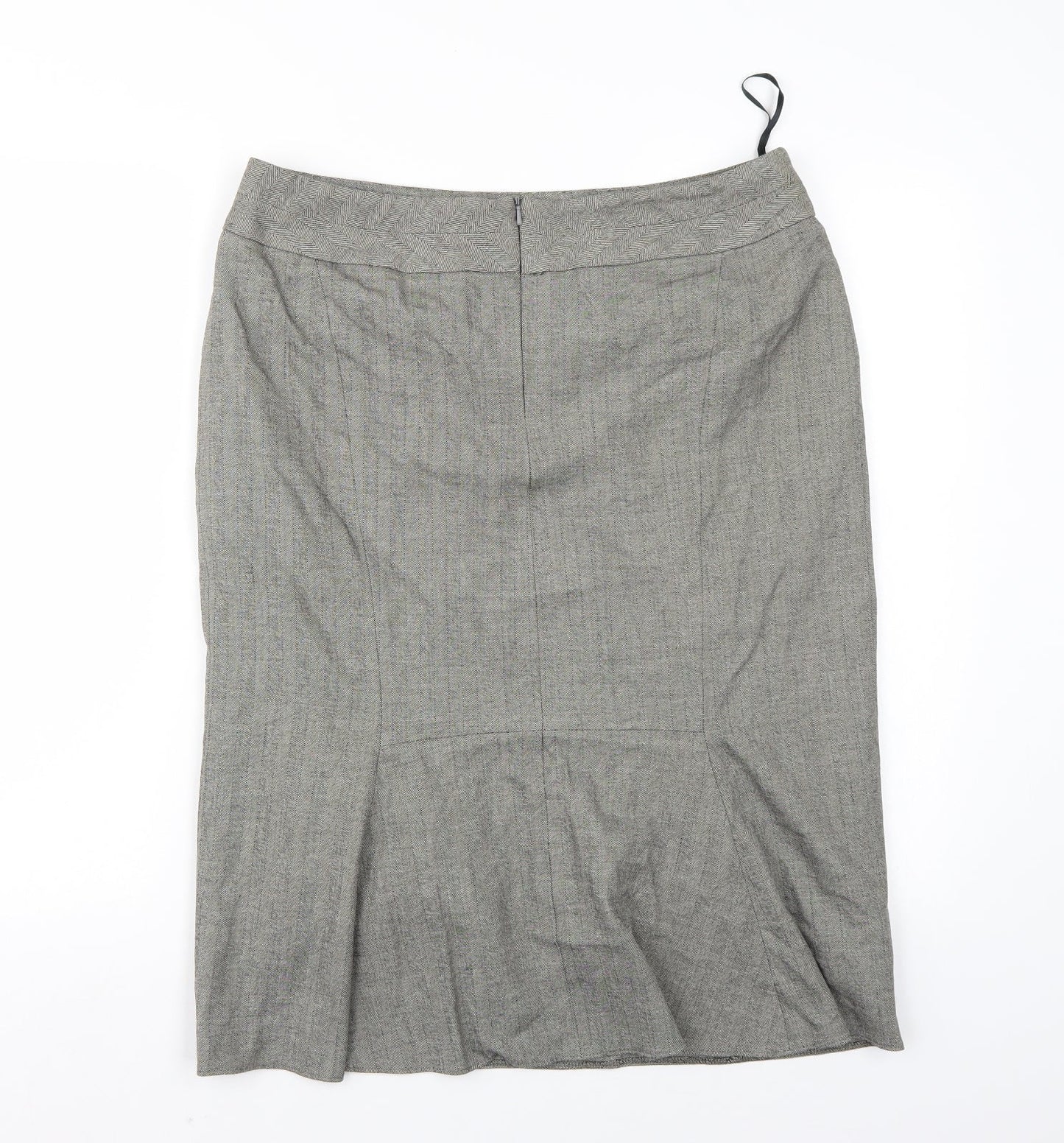 collection Womens Beige   A-Line Skirt Size 14