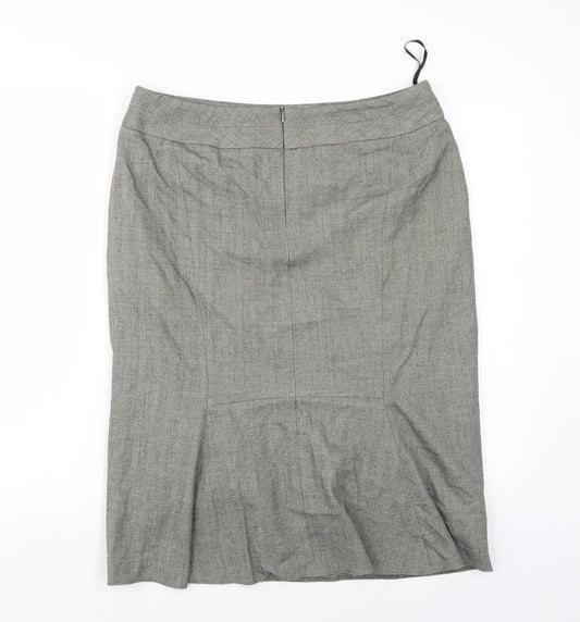 collection Womens Beige   A-Line Skirt Size 14