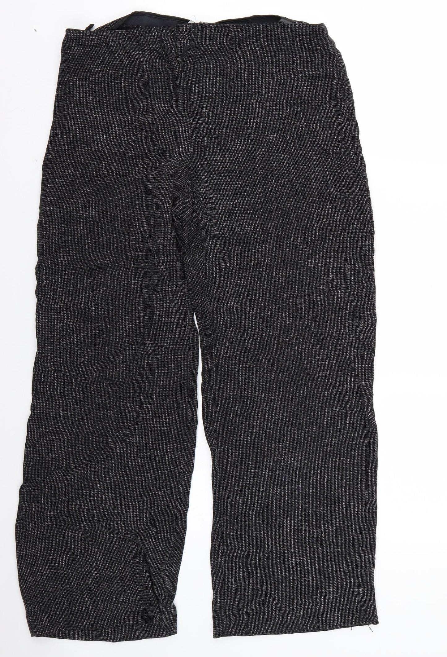 Marks and Spencer Womens Black   Trousers  Size 14 L27 in