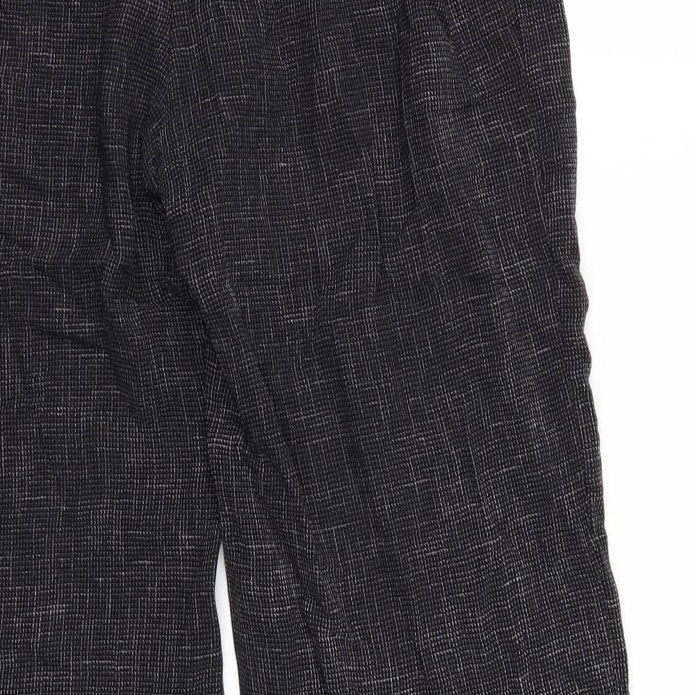 Marks and Spencer Womens Black   Trousers  Size 14 L27 in