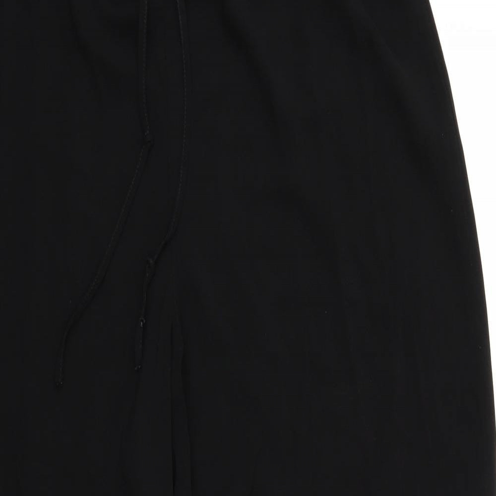 Womens UK Size 18 essence Regular Fit  Black Trousers