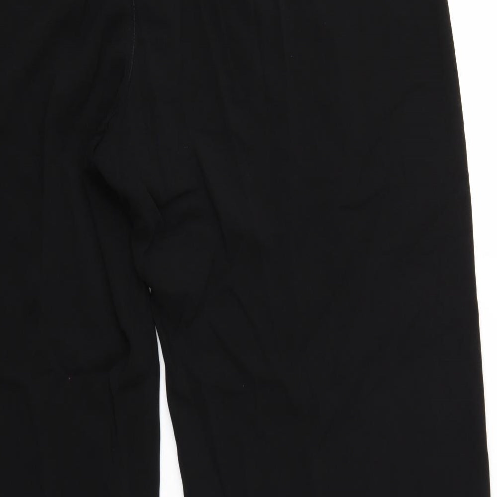 Womens UK Size 18 essence Regular Fit  Black Trousers