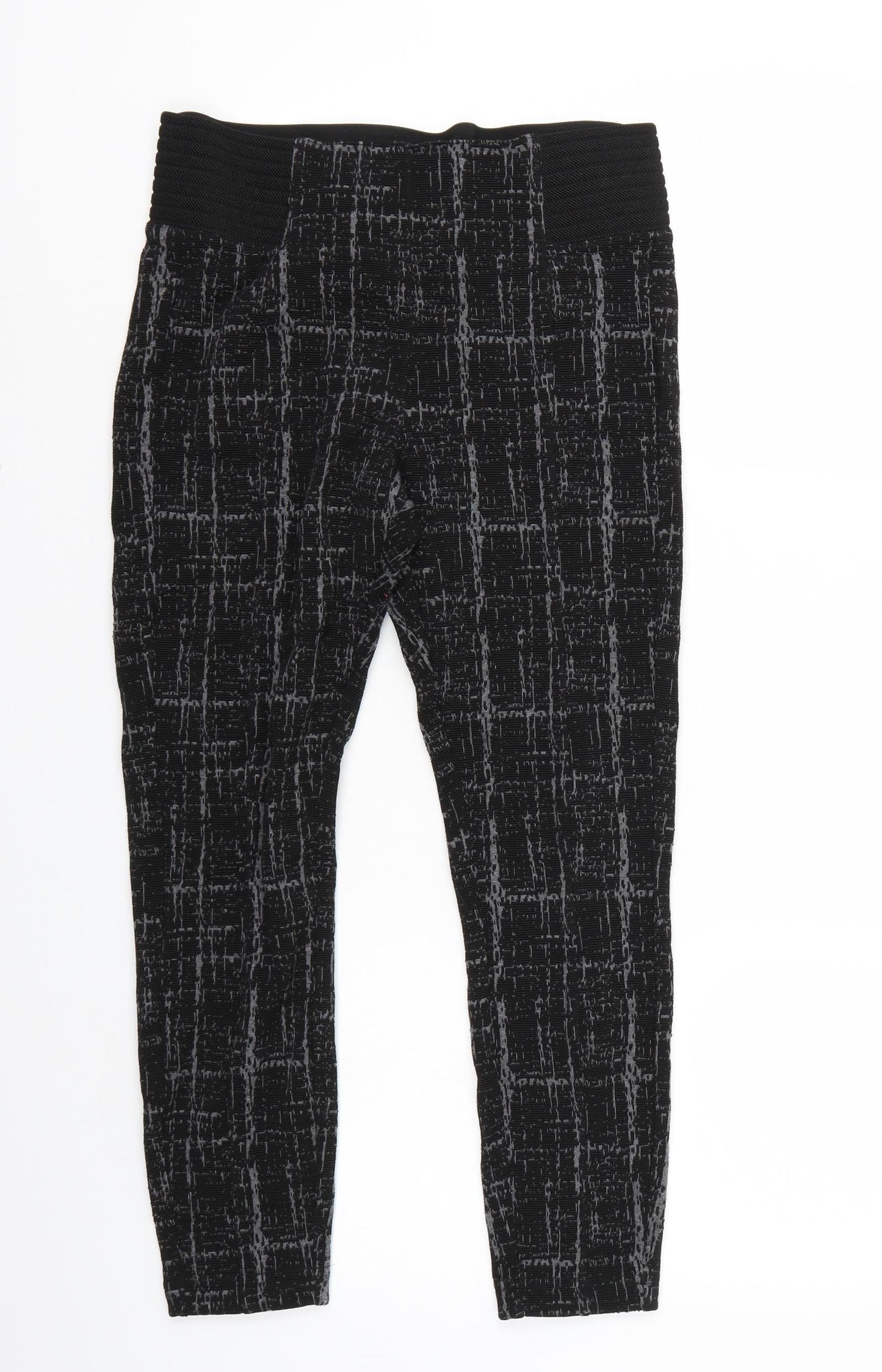 Womens UK Size 12 NEXT Regular Fit  Black Trousers