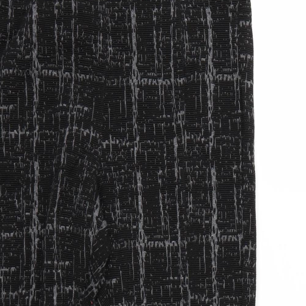 Womens UK Size 12 NEXT Regular Fit  Black Trousers