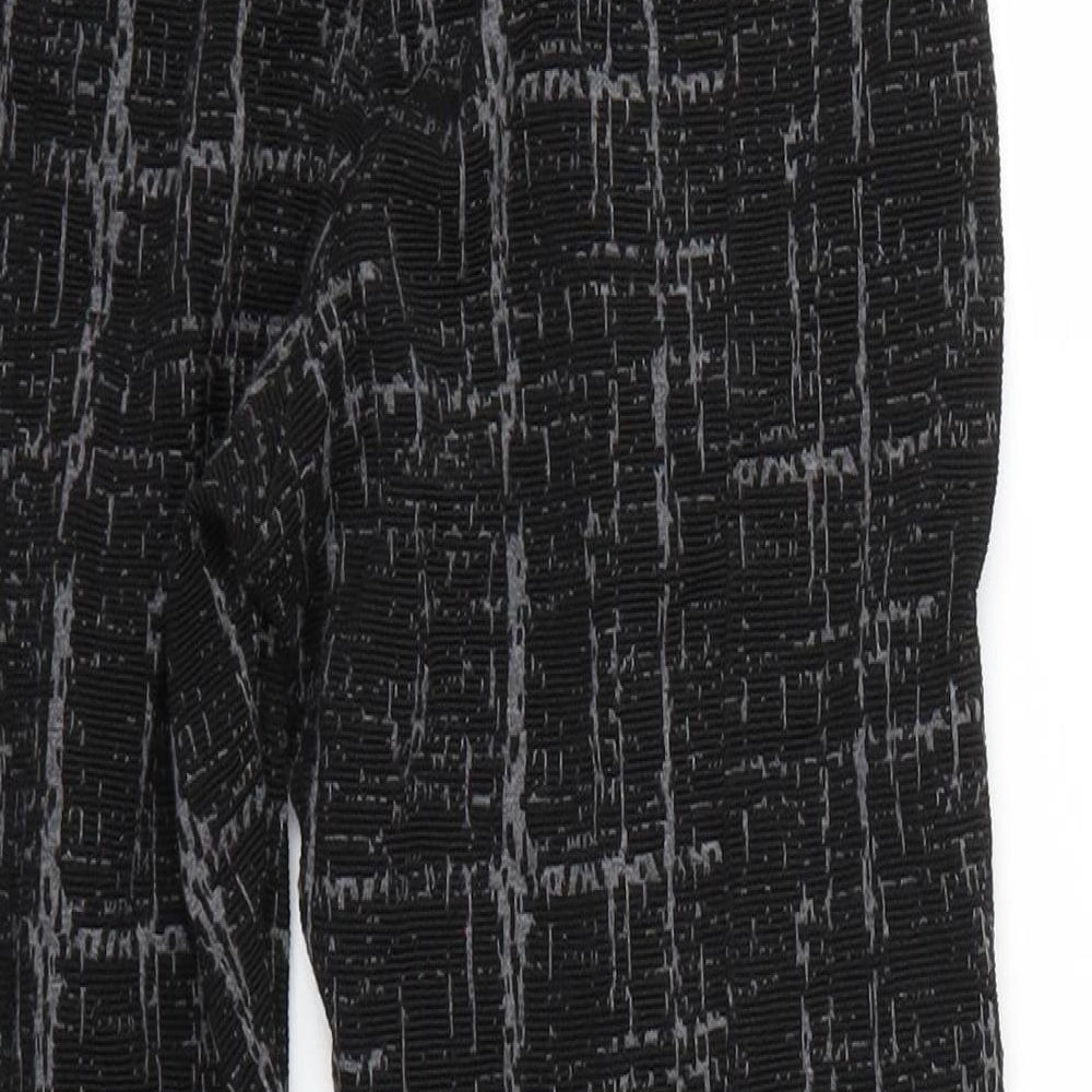 Womens UK Size 12 NEXT Regular Fit  Black Trousers