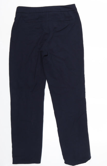 Womens UK Size 8 Marks and Spencer Regular Fit  Blue Trousers