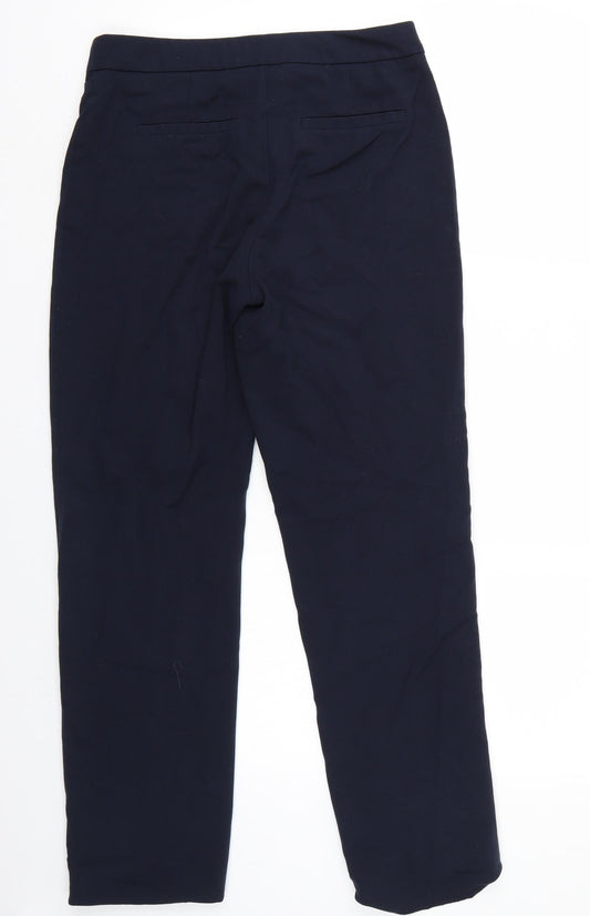Womens UK Size 8 Marks and Spencer Regular Fit  Blue Trousers