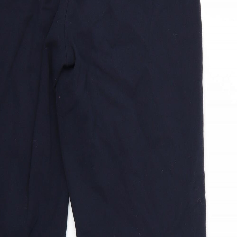 Womens UK Size 8 Marks and Spencer Regular Fit  Blue Trousers