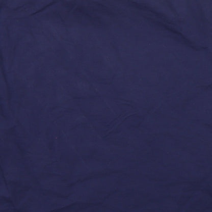 Womens UK Size M CULTURE Blue Basic T-Shirt