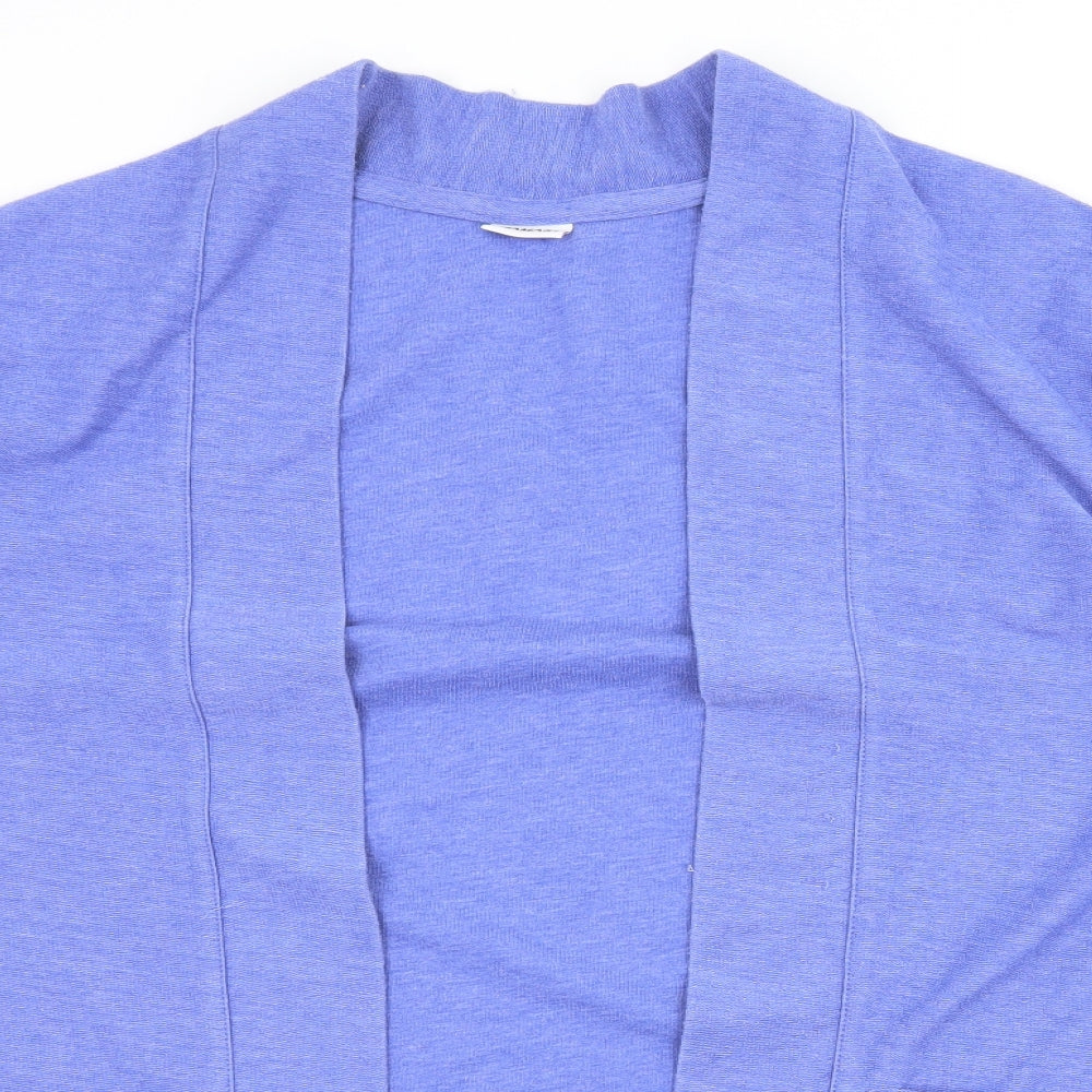 Damatrt Womens Blue  Jersey Cardigan Jumper Size 22