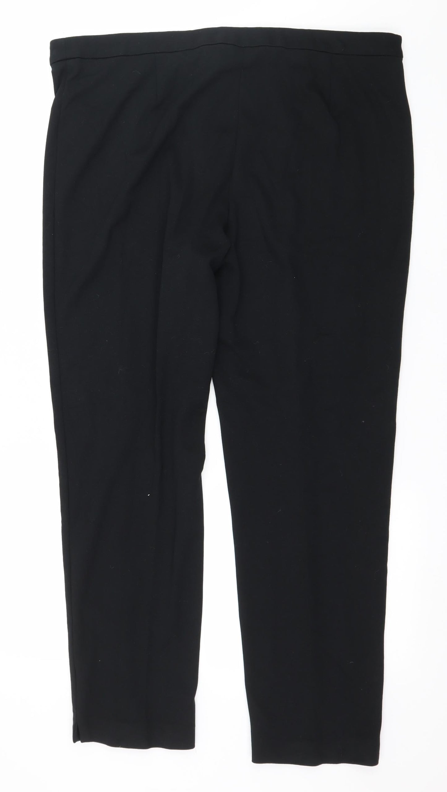 Womens UK Size 18 Marks and Spencer Regular Fit  Black Trousers
