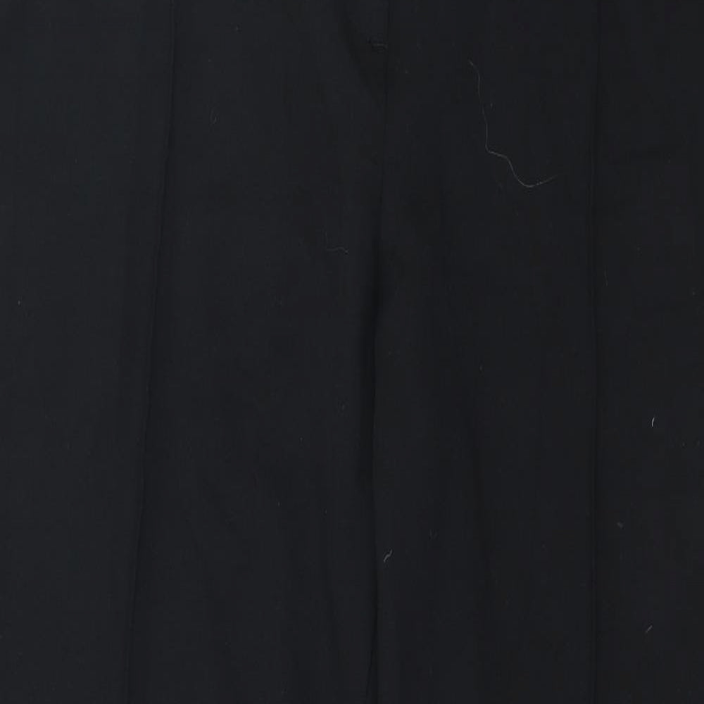 Womens UK Size 18 Marks and Spencer Regular Fit  Black Trousers