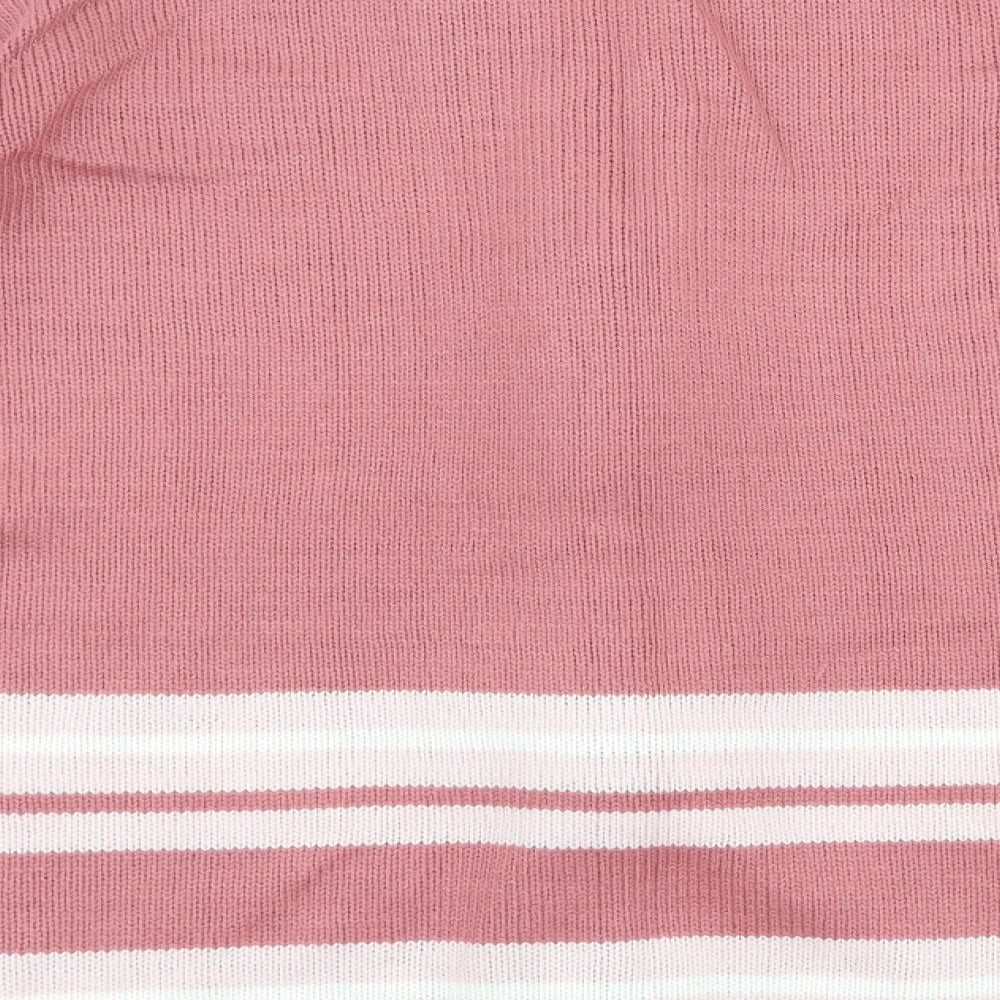 Bonmarché Womens Pink  Knit Cardigan Jumper Size L