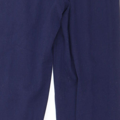 New Look Girls Blue  Jersey Jogger Trousers Size M