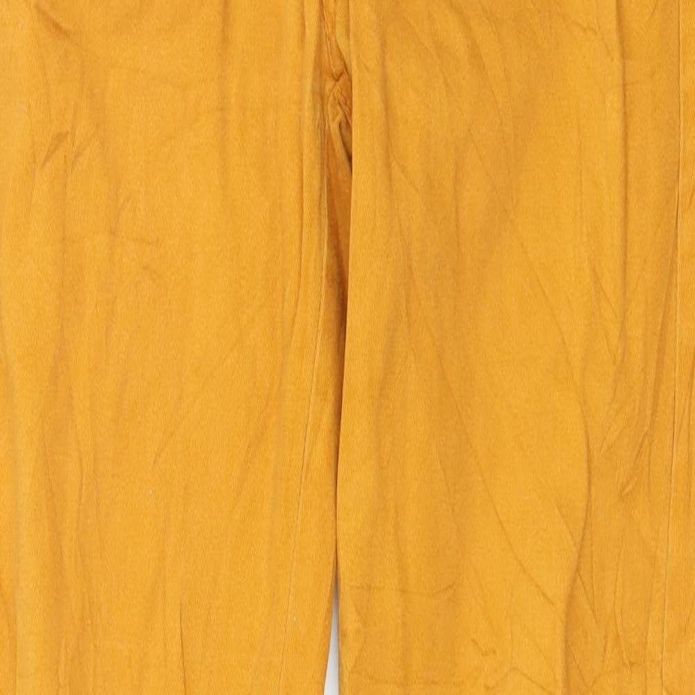 Mooda Womens Orange  Denim Trousers  Size XS L30 in