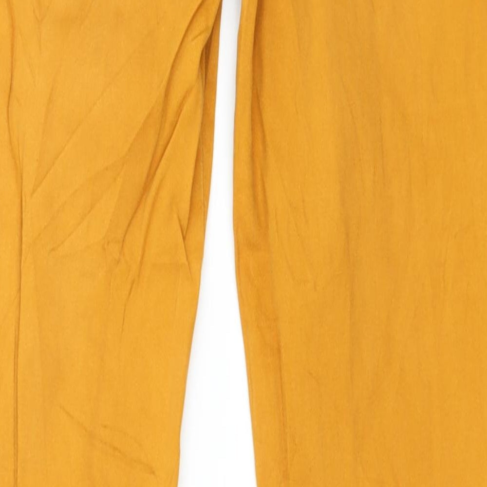 Mooda Womens Orange  Denim Trousers  Size XS L30 in