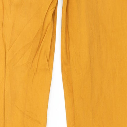 Mooda Womens Orange  Denim Trousers  Size XS L30 in