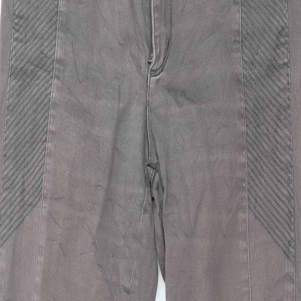 Club Monaco Womens Grey  Denim Skinny Jeans Size 6 L26 in