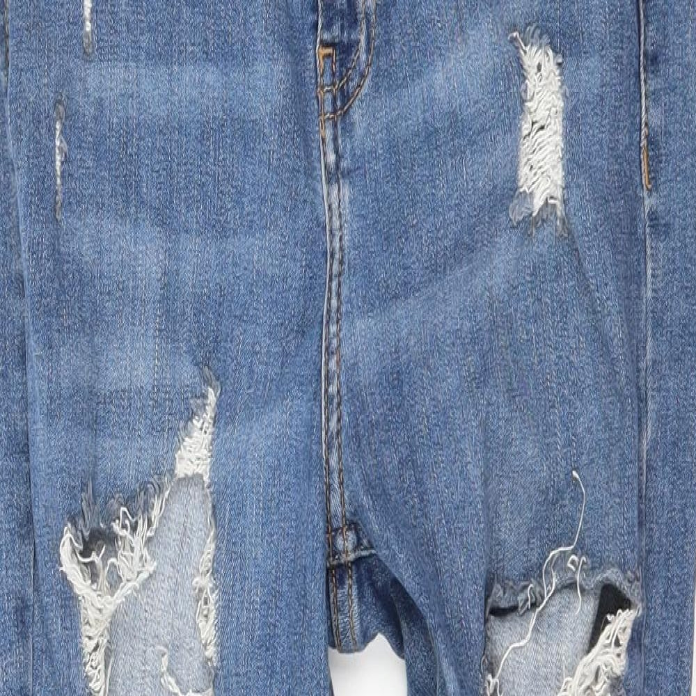 Womens UK Size 28 in Topshop Regular Fit Skinny Blue Jeans
