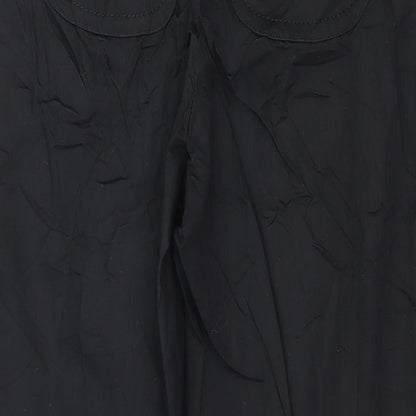 Womens UK Size 32 in Preworn Regular Fit  Black Trousers