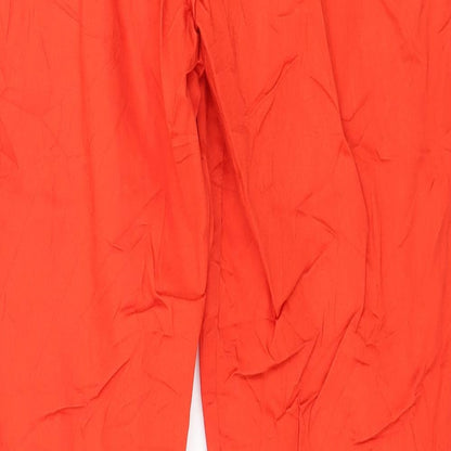 Atmosphere Womens Red   Trousers  Size 10 L29 in