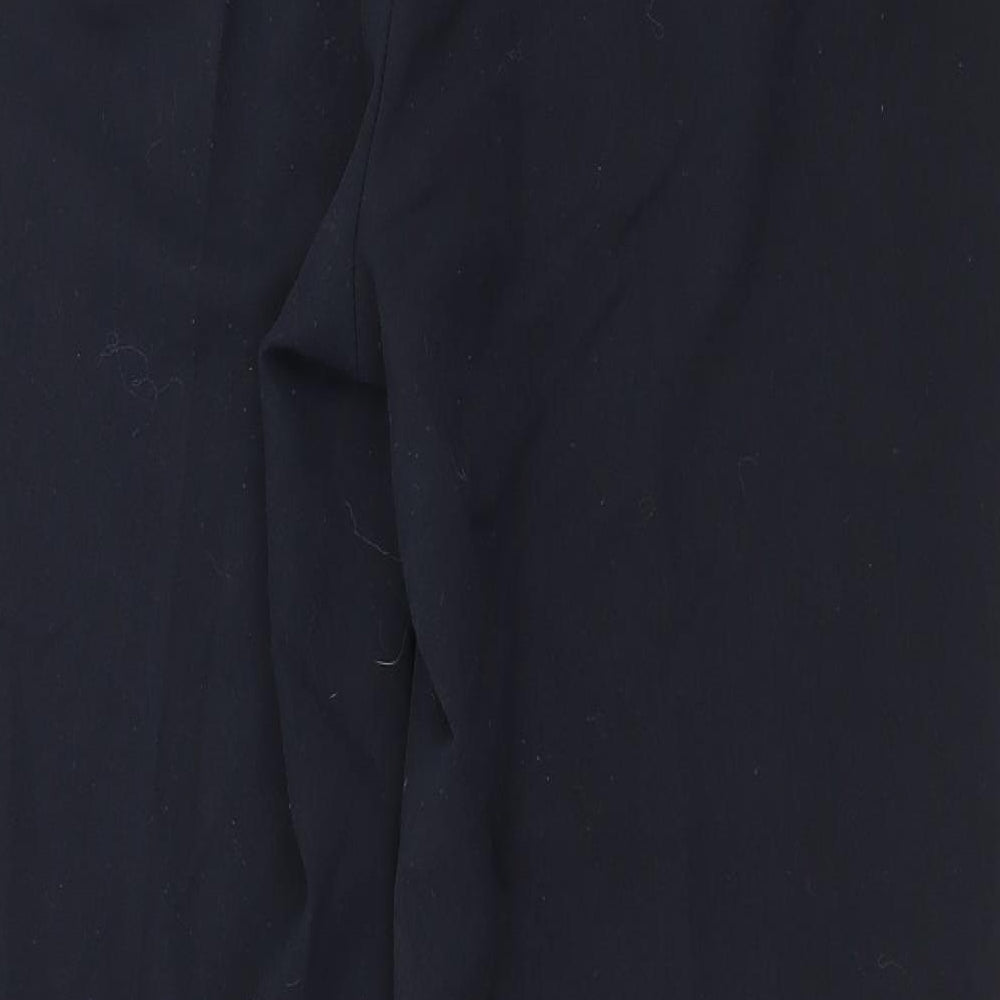 Womens UK Size 14 Marks and Spencer Regular Fit  Blue Trousers