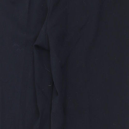 Womens UK Size 14 Marks and Spencer Regular Fit  Blue Trousers