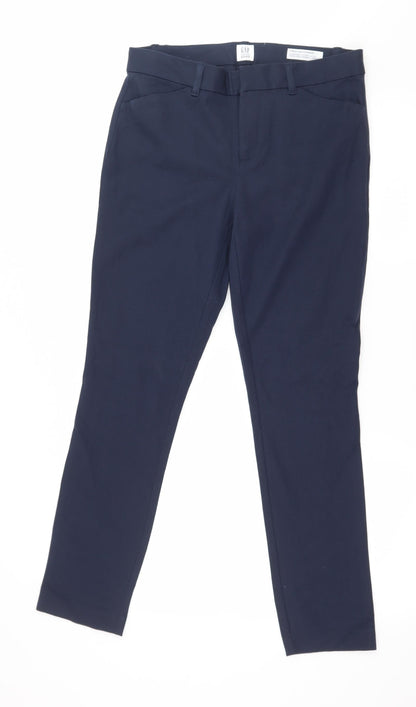 Womens UK Size 6 Gap Regular Fit  Blue Trousers