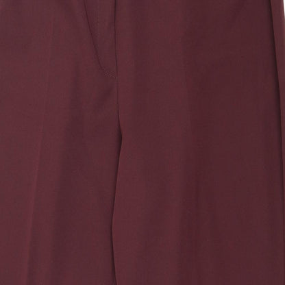 Womens UK Size 18 Preworn Regular Fit  Red Trousers