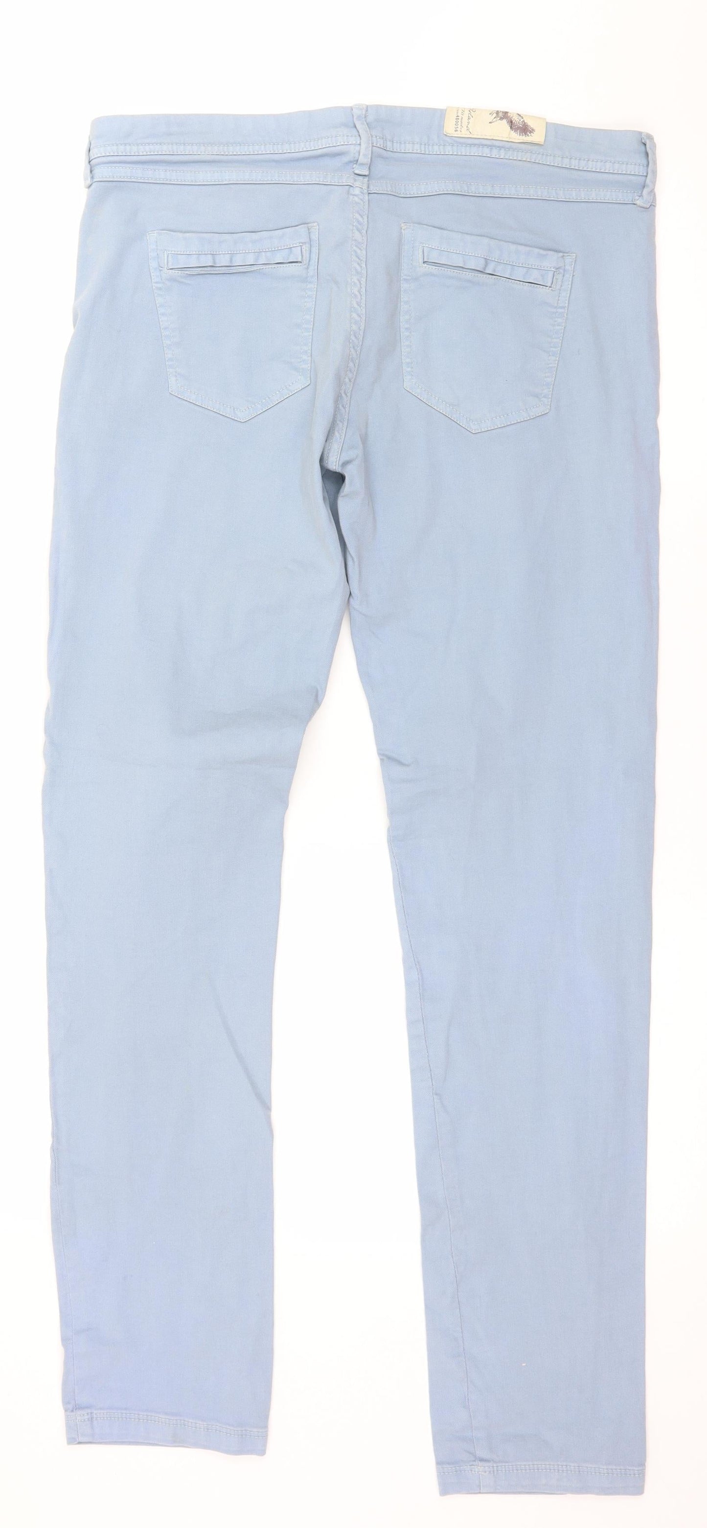 River Island Womens Blue  Denim Skinny Jeans Size 12 L31 in
