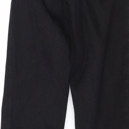 Denim & Co. Womens Black  Denim Skinny Jeans Size 8 L28 in