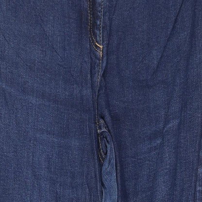 Bonita Womens Blue  Denim Straight Jeans Size 14 L27 in