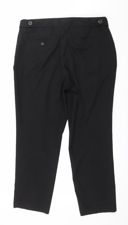 Womens UK Size 14 Marks and Spencer Regular Fit  Blue Trousers