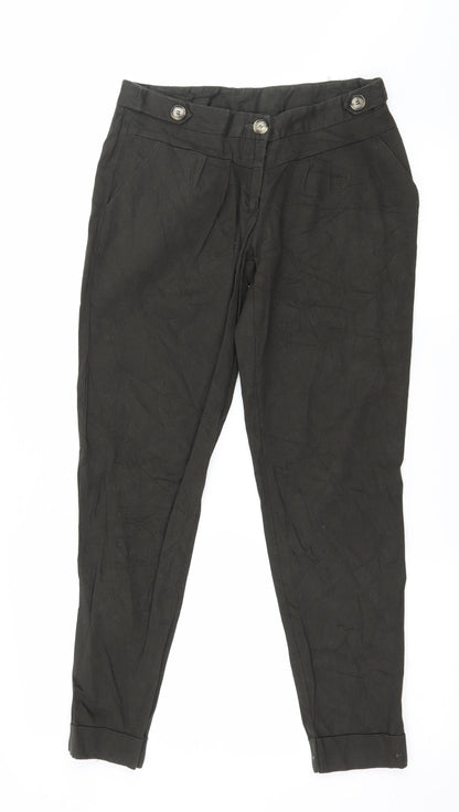 New Look Womens Green   Trousers  Size 8 L27 in