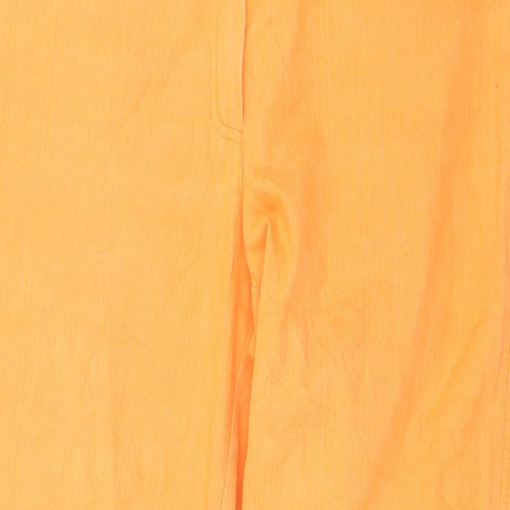 Womens UK Size 14 Cecilia Classics Regular Fit Straight Orange Jeans