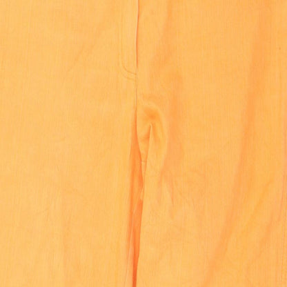 Womens UK Size 14 Cecilia Classics Regular Fit Straight Orange Jeans