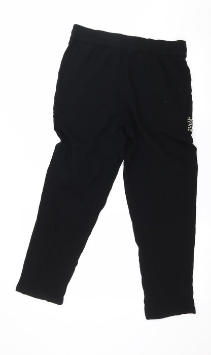 Womens UK Size 10 Marks and Spencer Regular Fit  Black Trousers