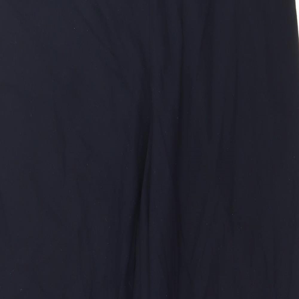Womens UK Size 10 Marks and Spencer Regular Fit  Blue Trousers