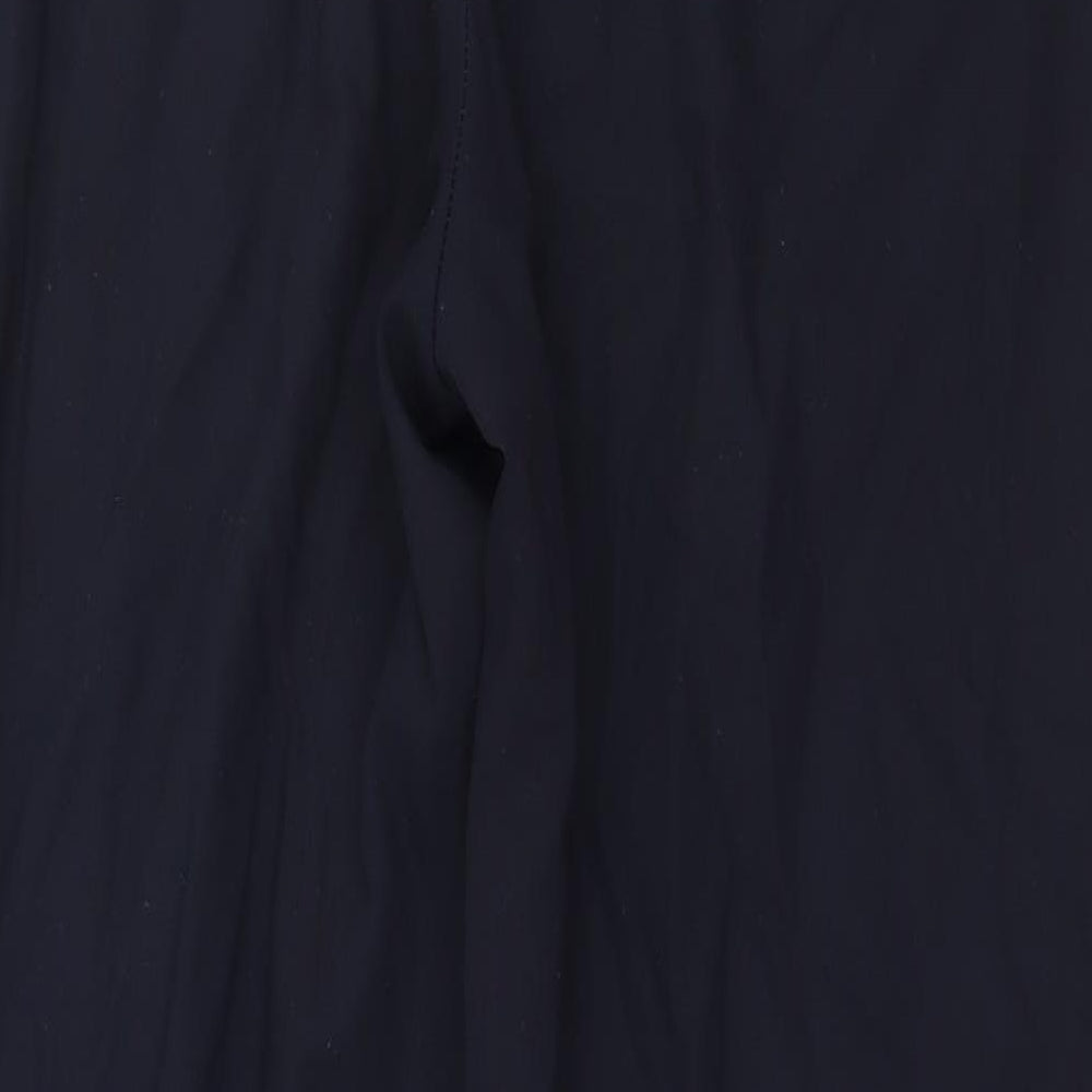 Womens UK Size 10 Marks and Spencer Regular Fit  Blue Trousers