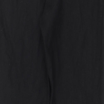 Collezioni Womens Black   Trousers  Size 12 L29 in
