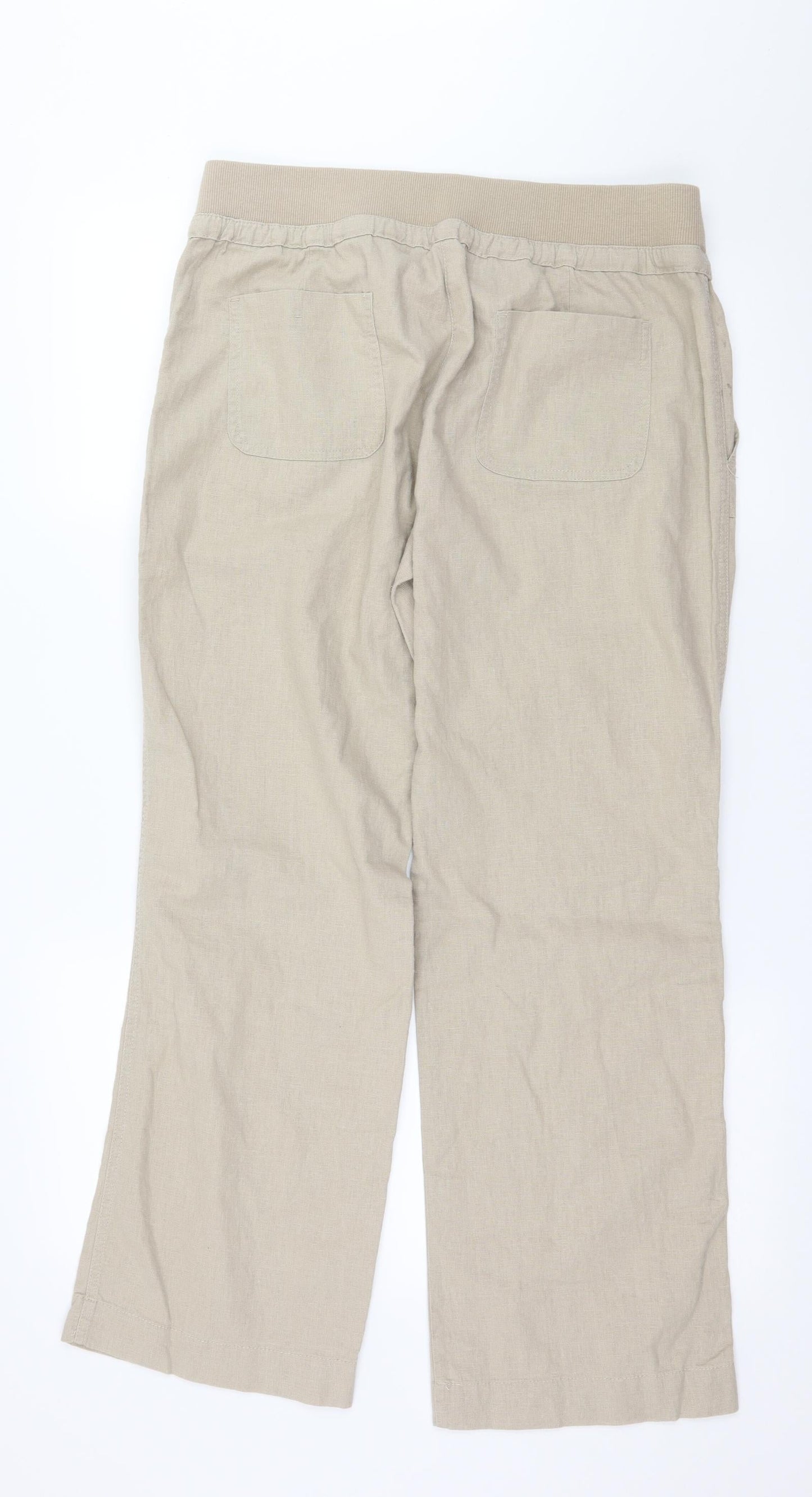 1932 Womens Beige   Trousers  Size 36 in L29 in