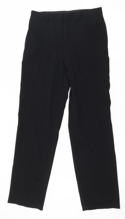 Womens UK Size 8 Marks and Spencer Regular Fit  Black Trousers
