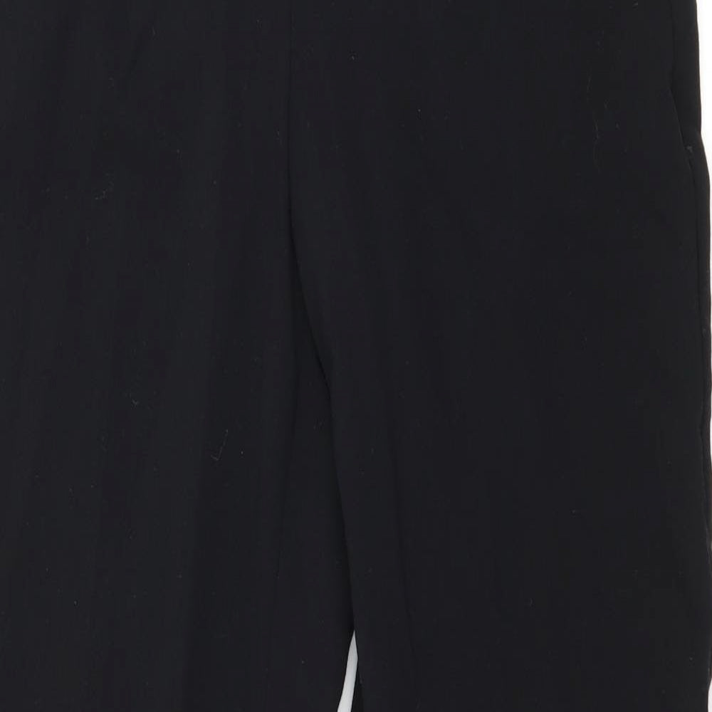 Womens UK Size 8 Marks and Spencer Regular Fit  Black Trousers