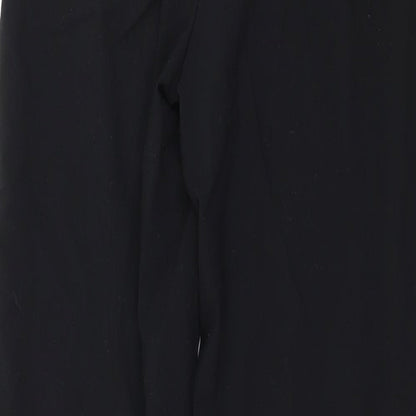 Womens UK Size 8 Marks and Spencer Regular Fit  Black Trousers