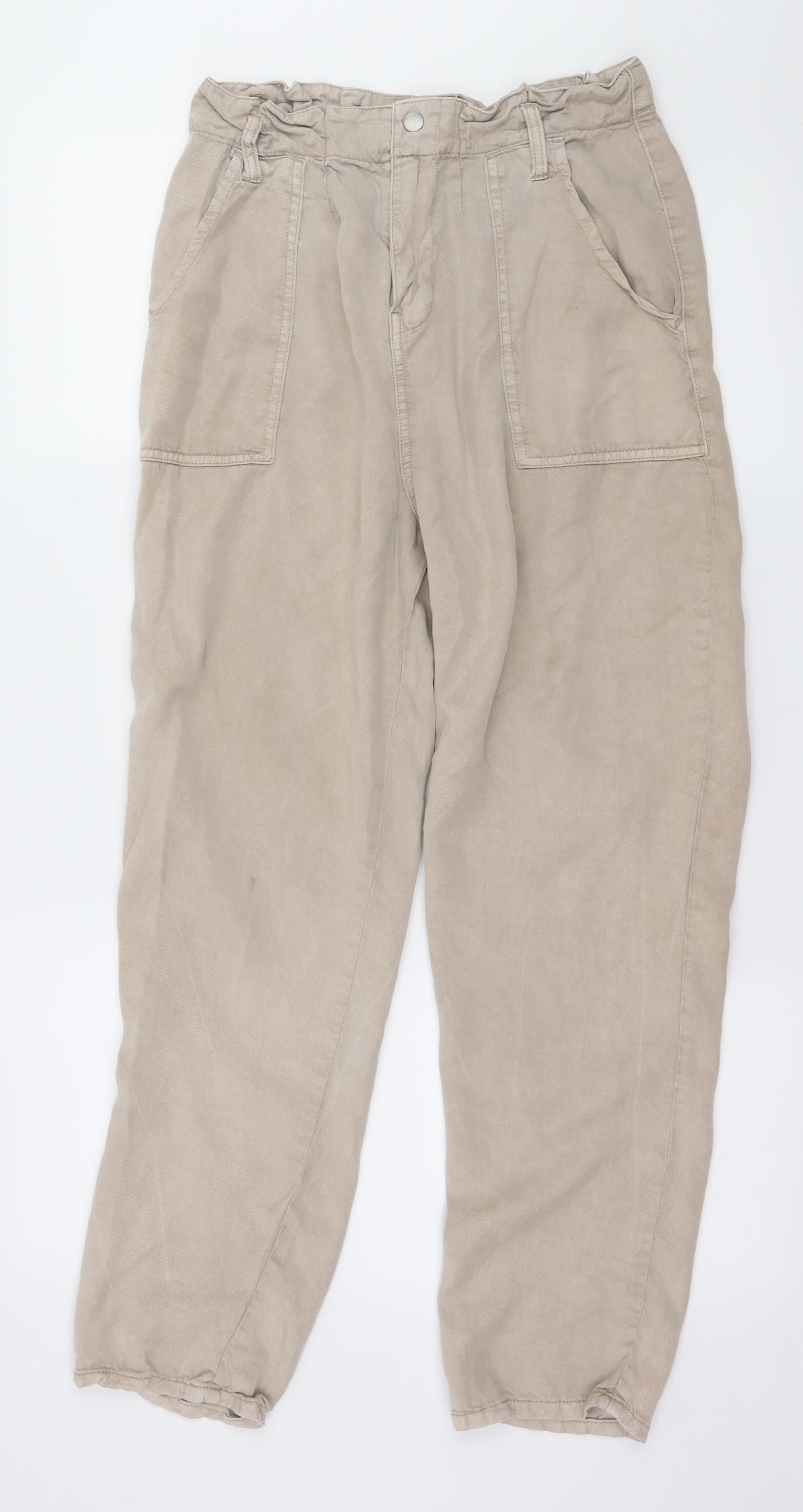 Primark Womens Brown   Trousers  Size 12 L27 in