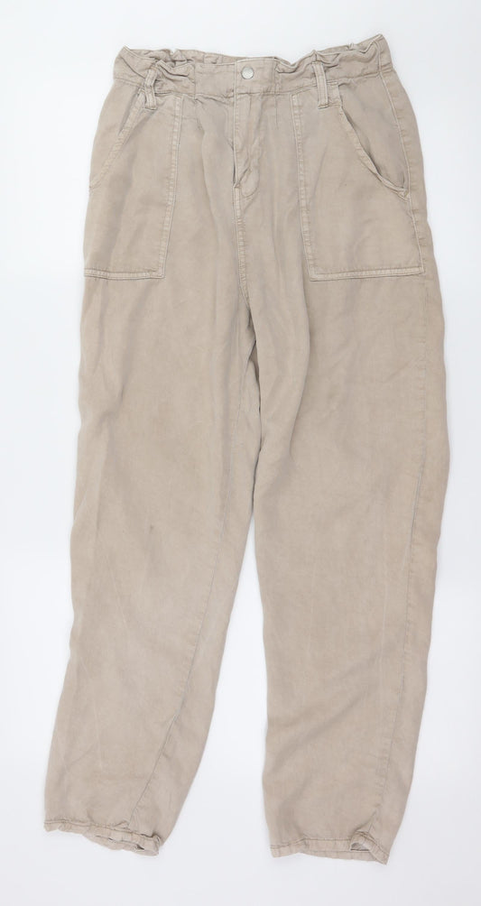 Primark Womens Brown   Trousers  Size 12 L27 in