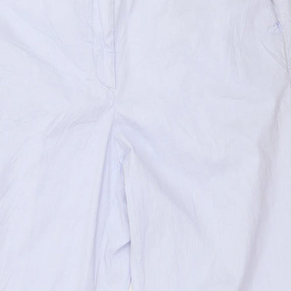 Womens UK Size 14 Marks and Spencer Regular Fit  Blue Trousers