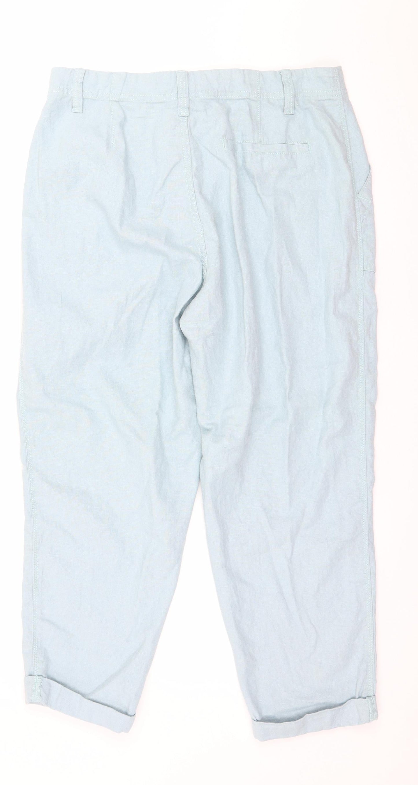 F&F Womens Blue   Trousers  Size 14 L24 in